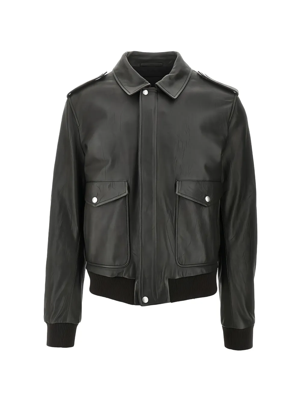 Prada collared pocket jacket | Black | Image 1