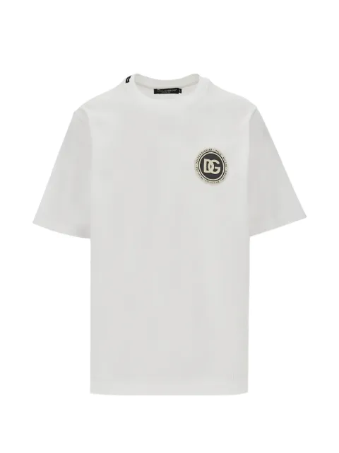 Dolce & Gabbana logo appliqué T-shirt