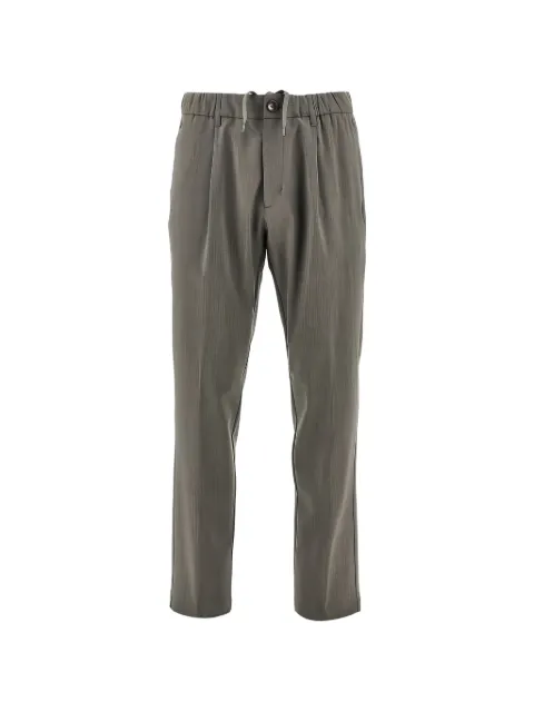 Herno drawstring pleated trousers