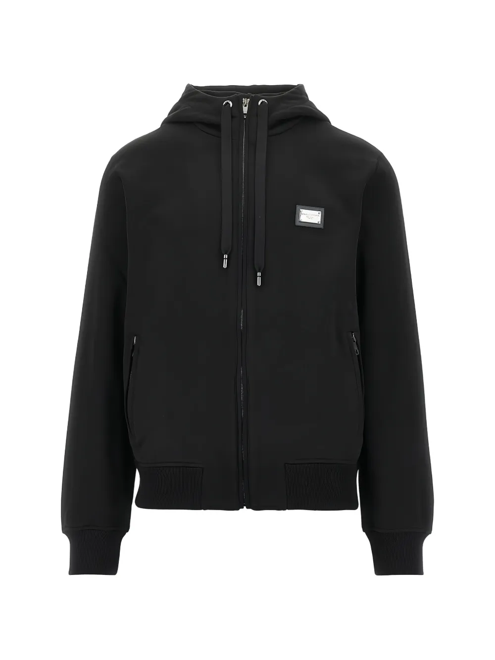 Dolce & Gabbana hooded zip sweatshirt - Nero