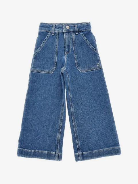 Bonpoint jeans med broderad logotyp