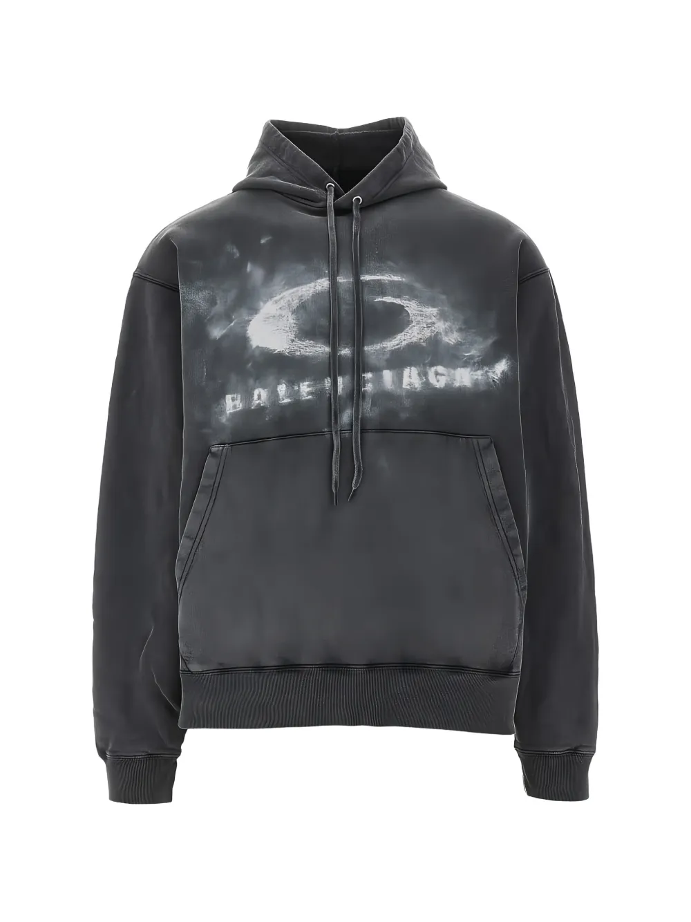 Balenciaga hooded sweatshirt – Black