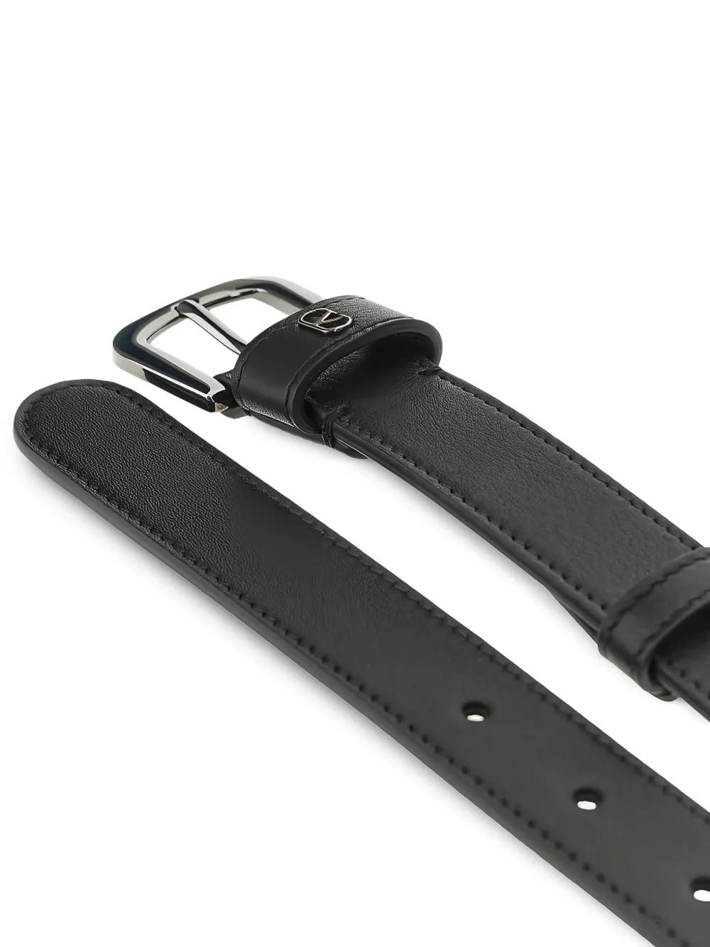 Valentino Garavani Riem met logo Zwart