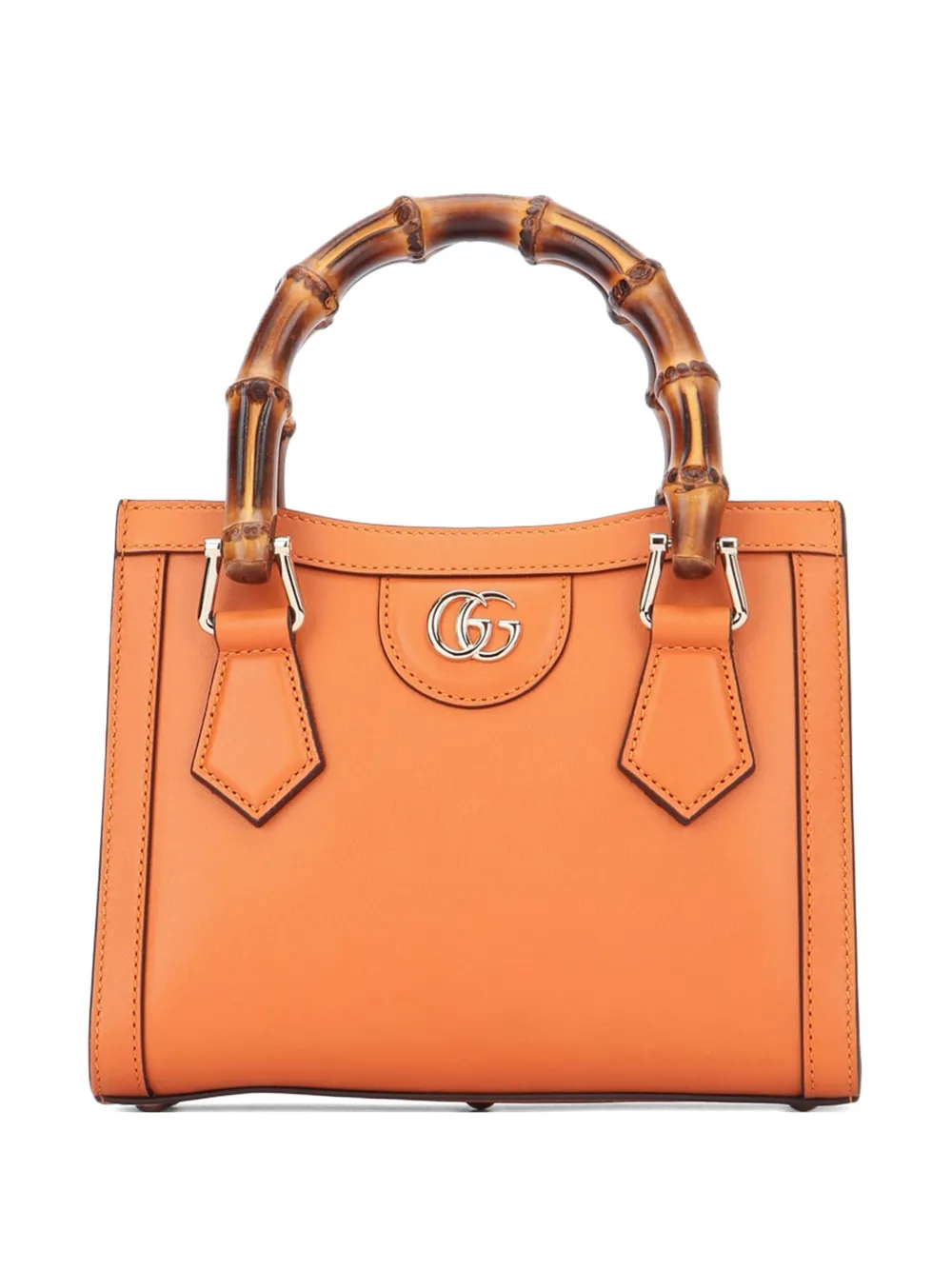Gucci Small Diana Tote Bag In Orange