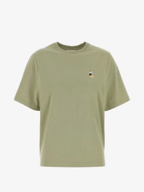Maison Kitsuné camiseta bordada
