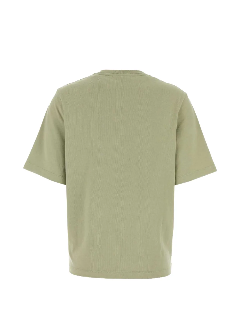 Maison Kitsuné T-shirt met borduurwerk Groen