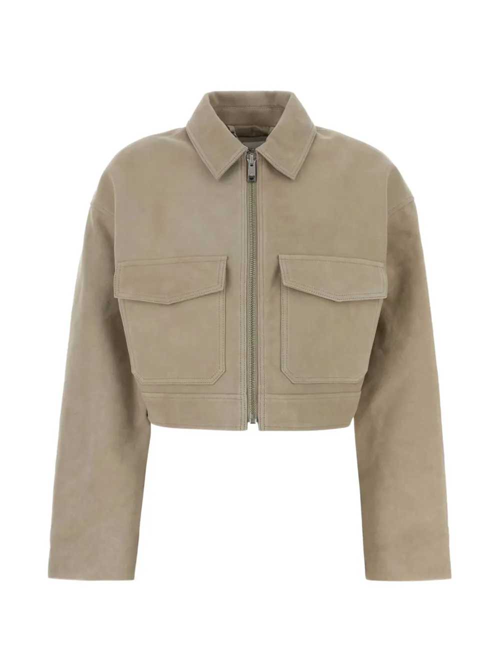 ANINE BING Christian suede jacket - Toni neutri
