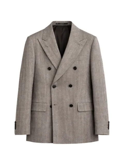 Tagliatore herringbone blazer