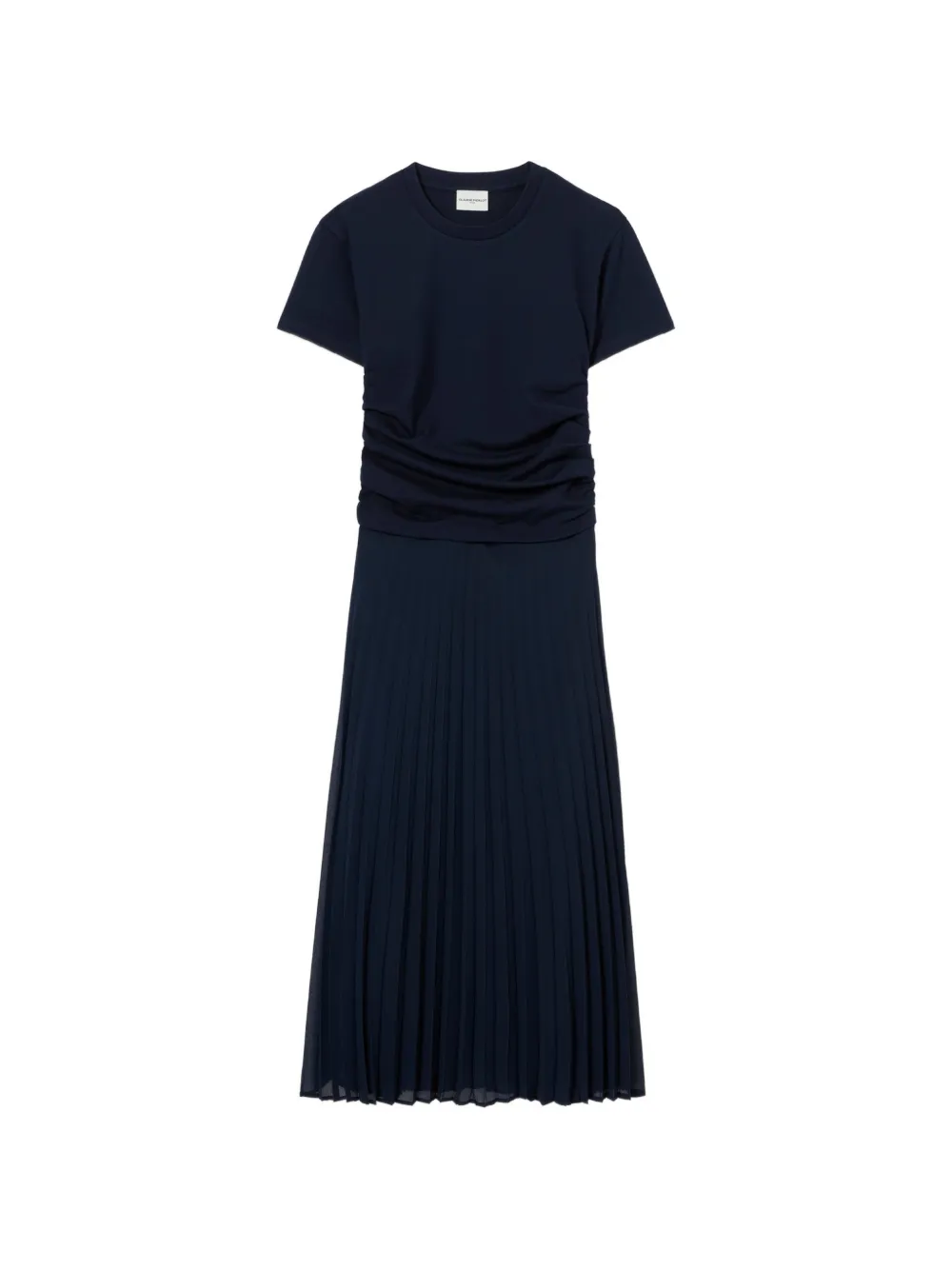 Claudie Pierlot short-sleeved midi dress - Blue