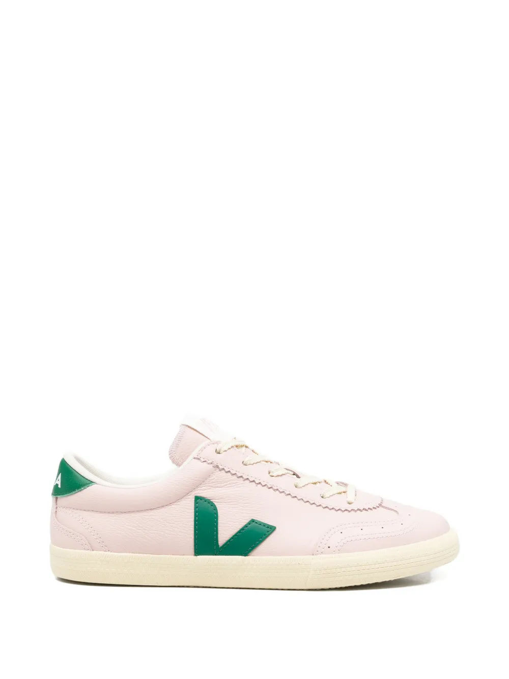 VEJA Volley lace-up logo-detail sneakers - Rosa