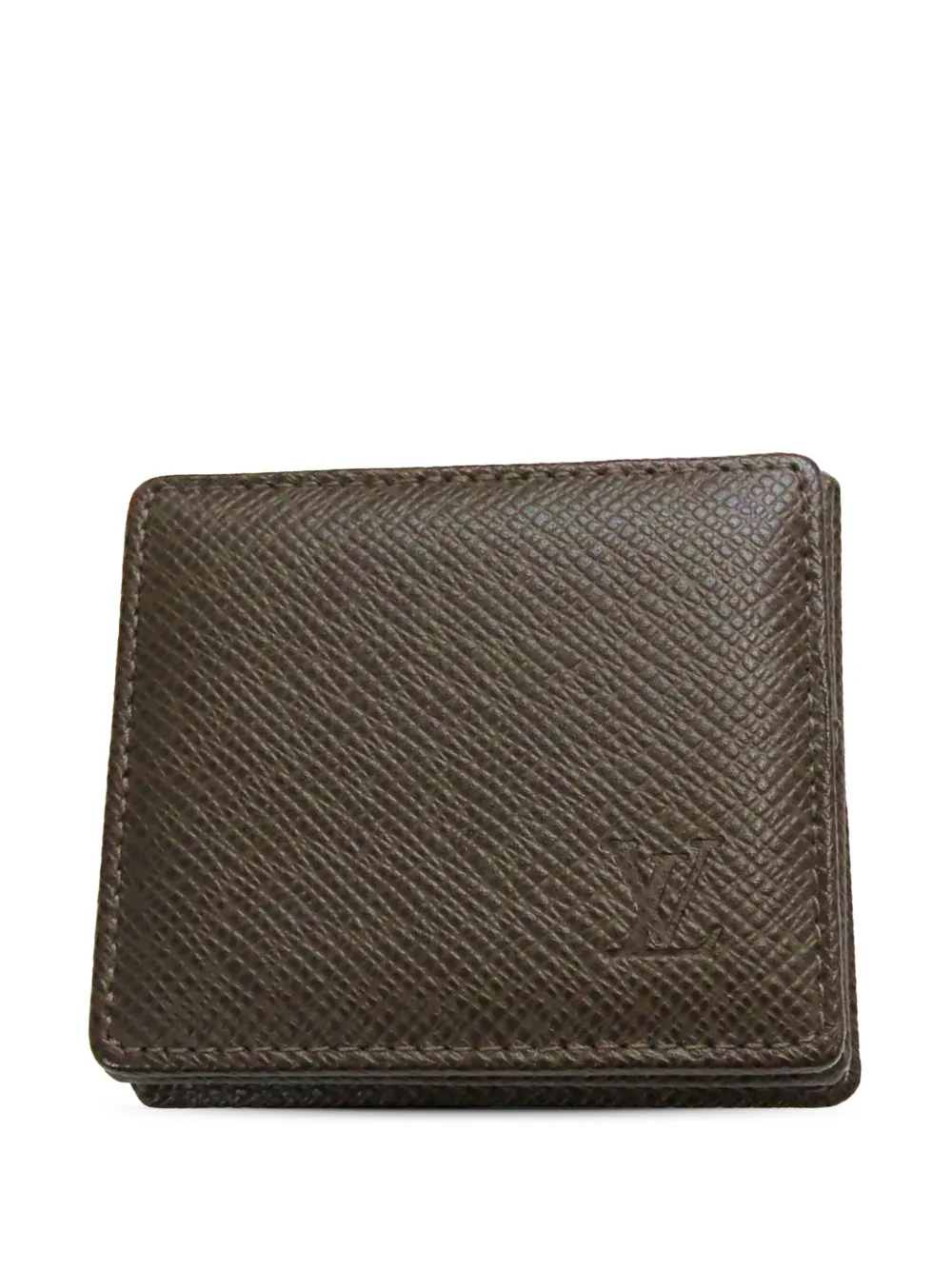 Louis Vuitton Pre-Owned 2006 Taiga Porte Monnaie Boite Case coin pouch - Marrone