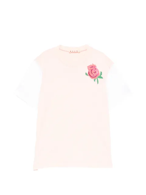 Marni Kids ローズプリント Tシャツ