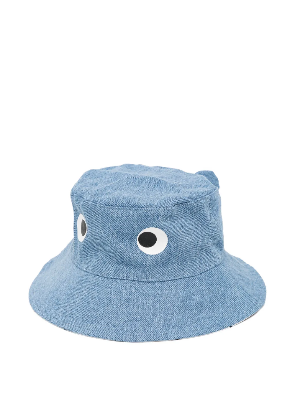Stella McCartney Kids Cappello bucket con stampa grafica - Blu