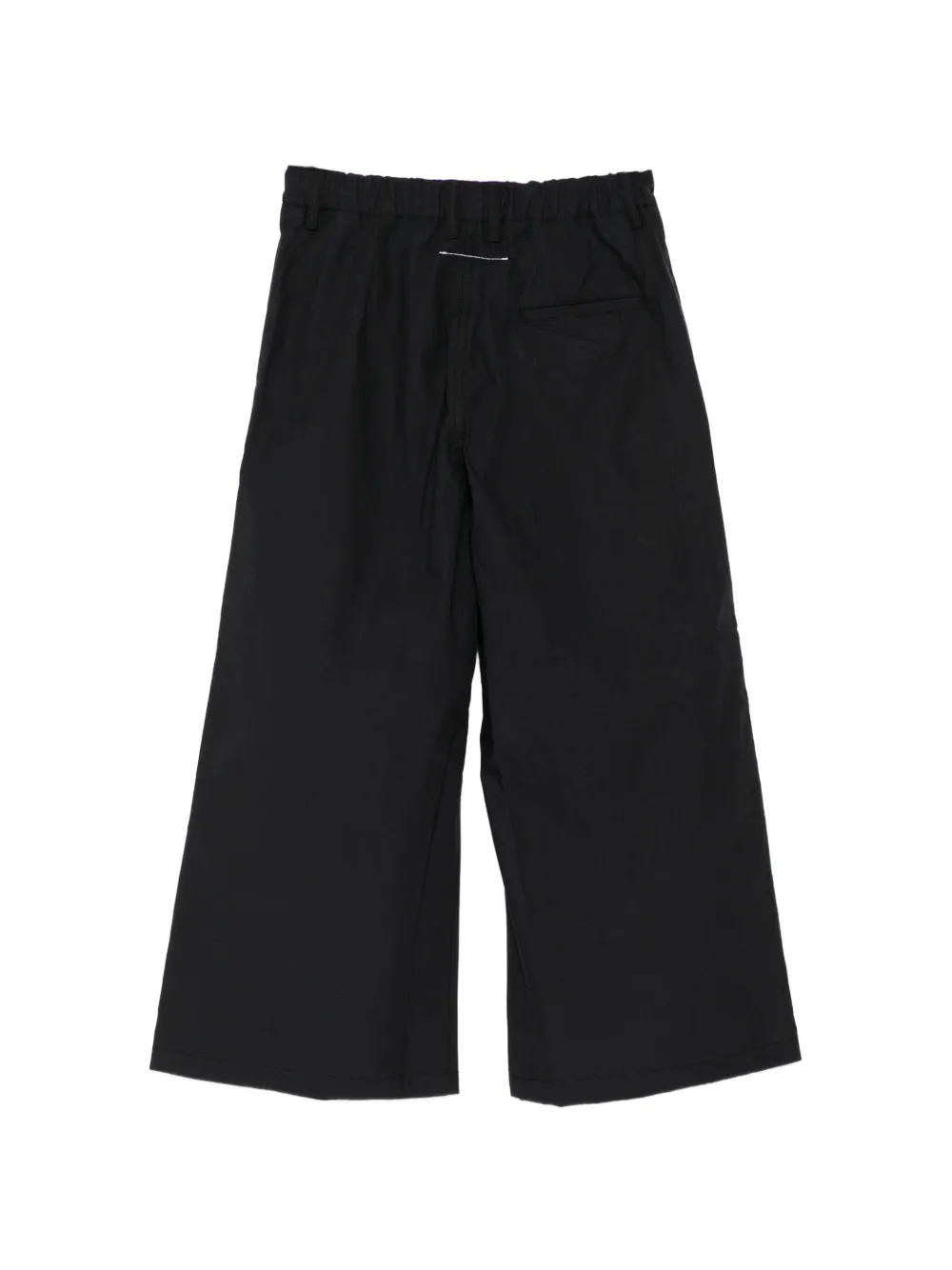 MM6 Maison Margiela Kids Broek met geborduurd logo Zwart