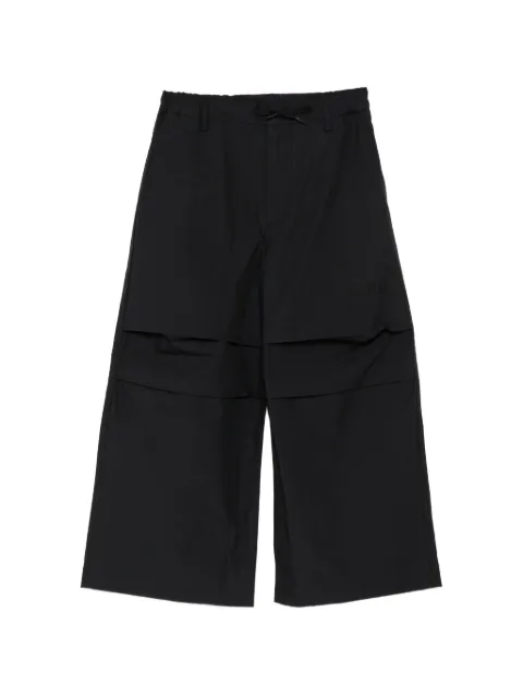 MM6 Maison Margiela Kids pantalones con logo bordado