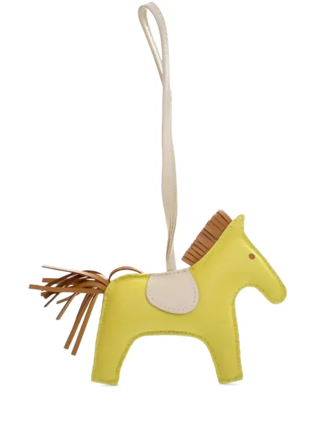 Hermès Pre-Owned 2020 Milo Lambskin Grigri Rodeo Bag Charm MM key chain