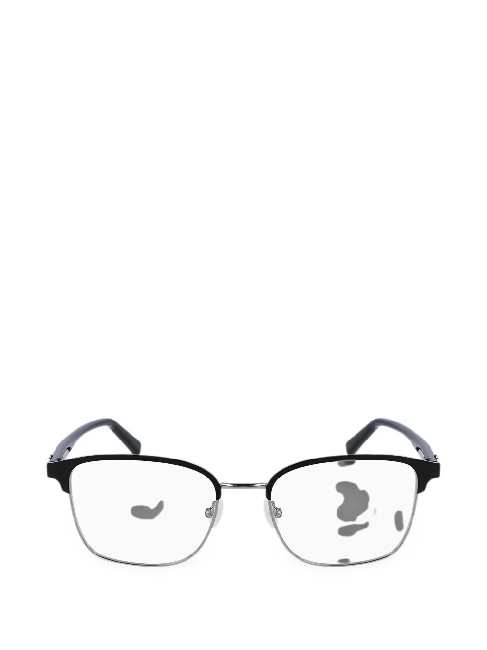 Ferragamo Eyewear square-frame glasses - Schwarz