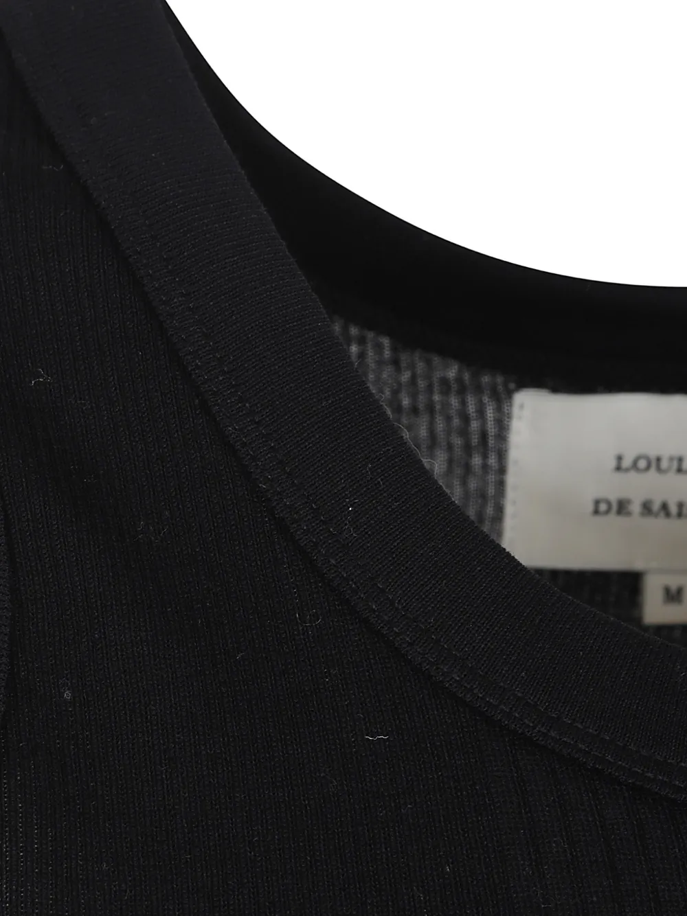  Loulou Top Limba A Coste - Nero 