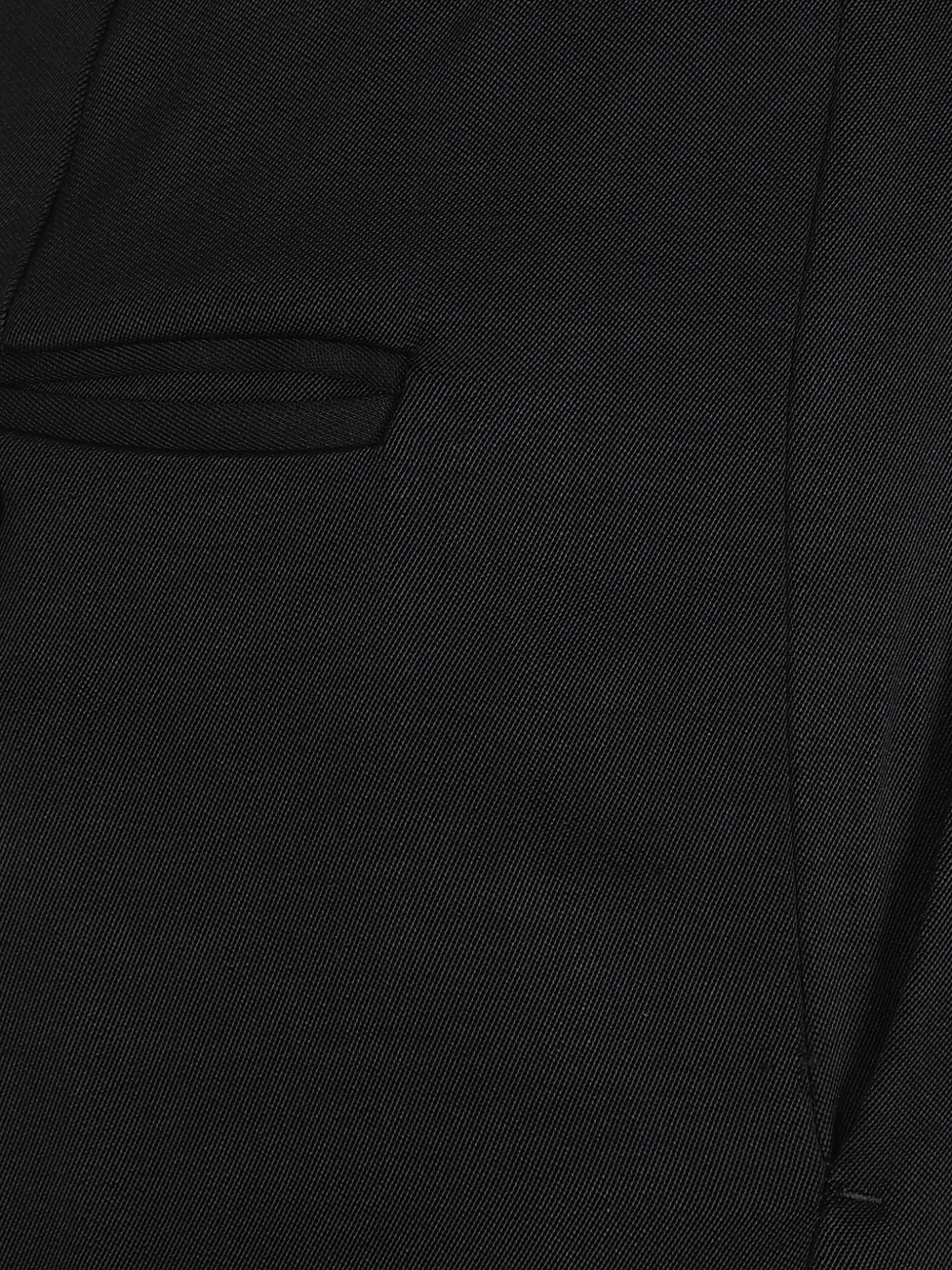 Loulou Alio twill broek met plooien Zwart