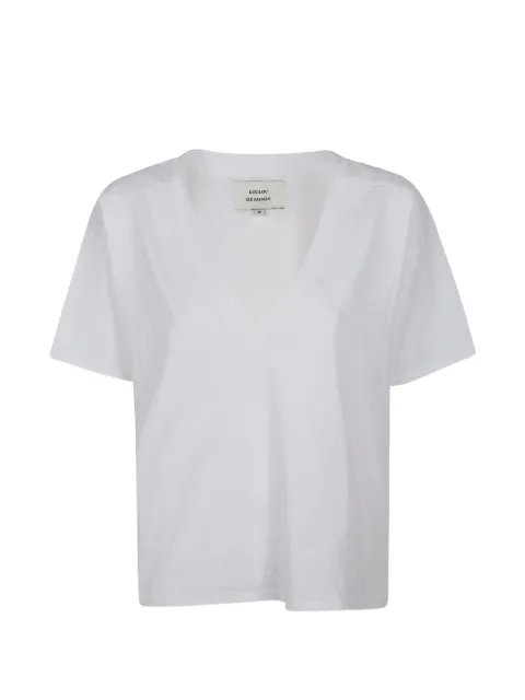 Loulou V-neck short-sleeve T-shirt