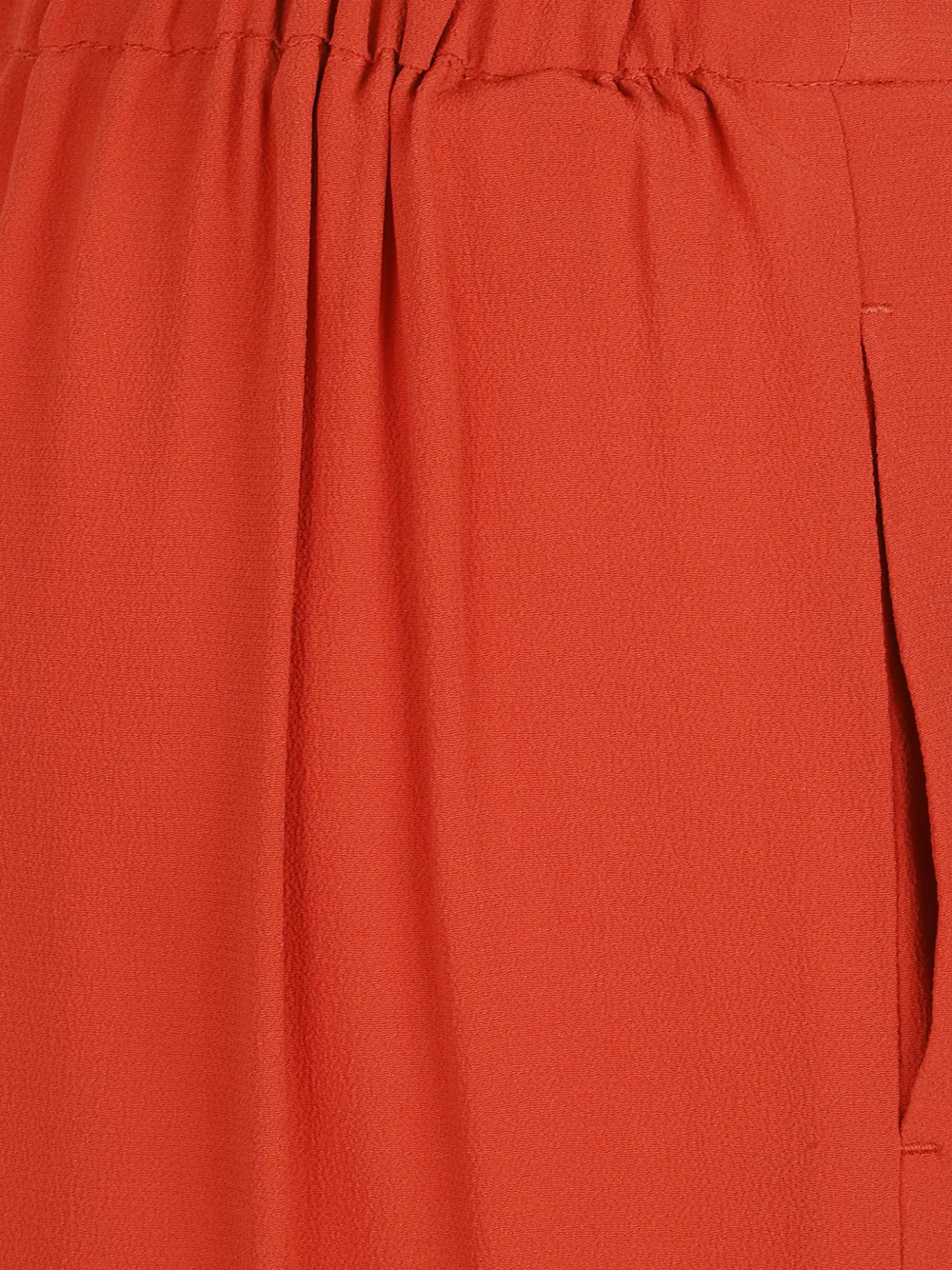 Incotex Broek met wijde pijpen Oranje