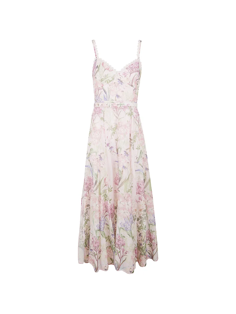 Charo Ruiz Ibiza floral-print belted dress - Rosa