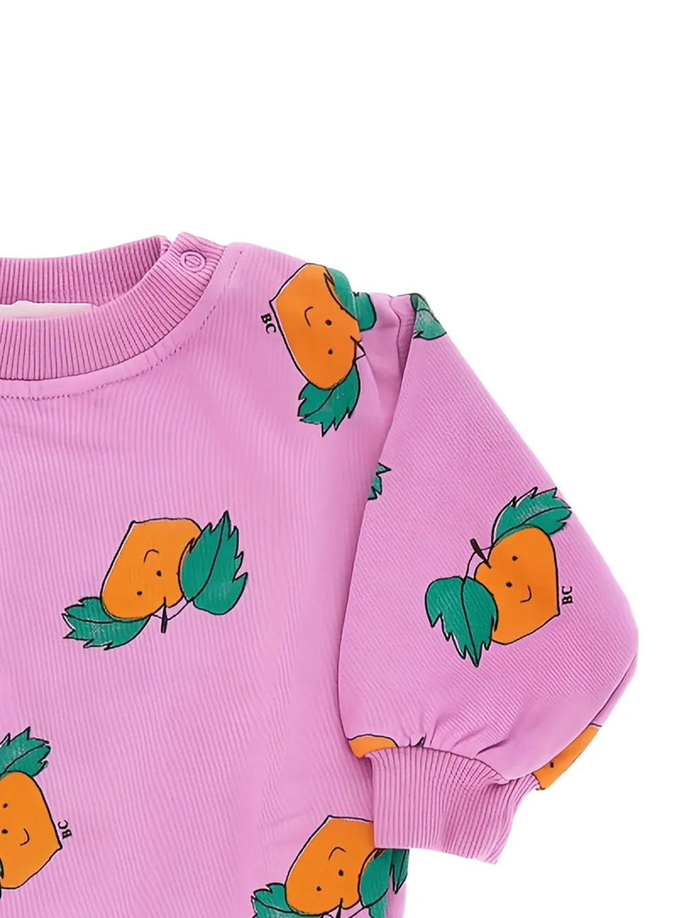 Tangerine Print Sweatshirt
