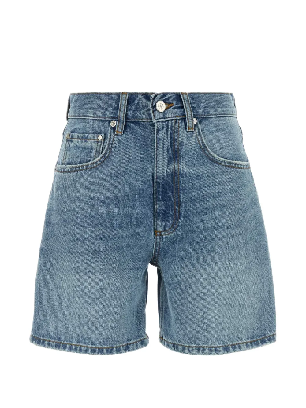 ANINE BING Heath denim shorts - Blu