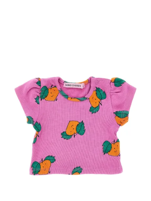 Bobo Choses Tangerine print T-shirt