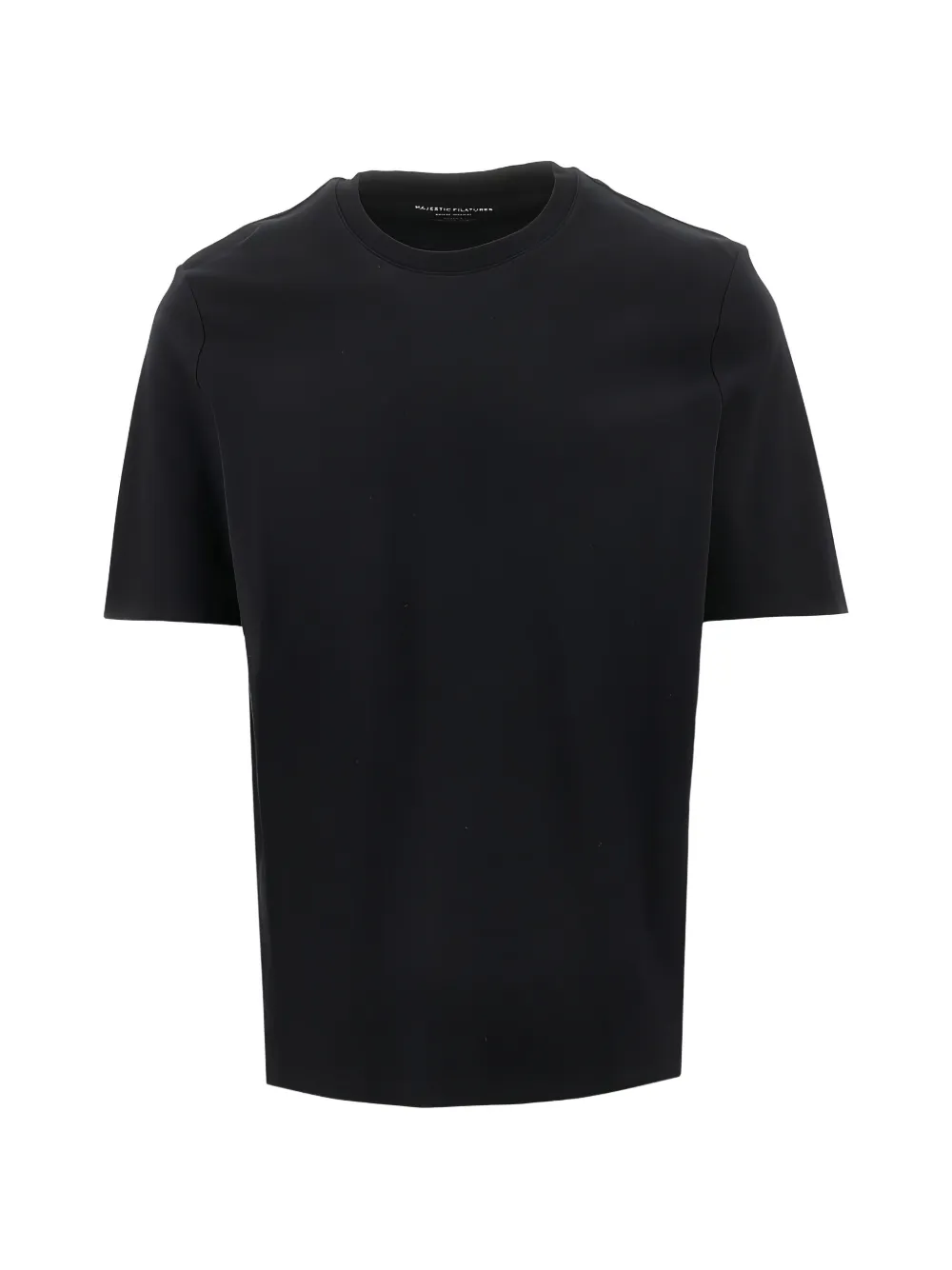 Majestic Filatures round neck T-shirt - Nero