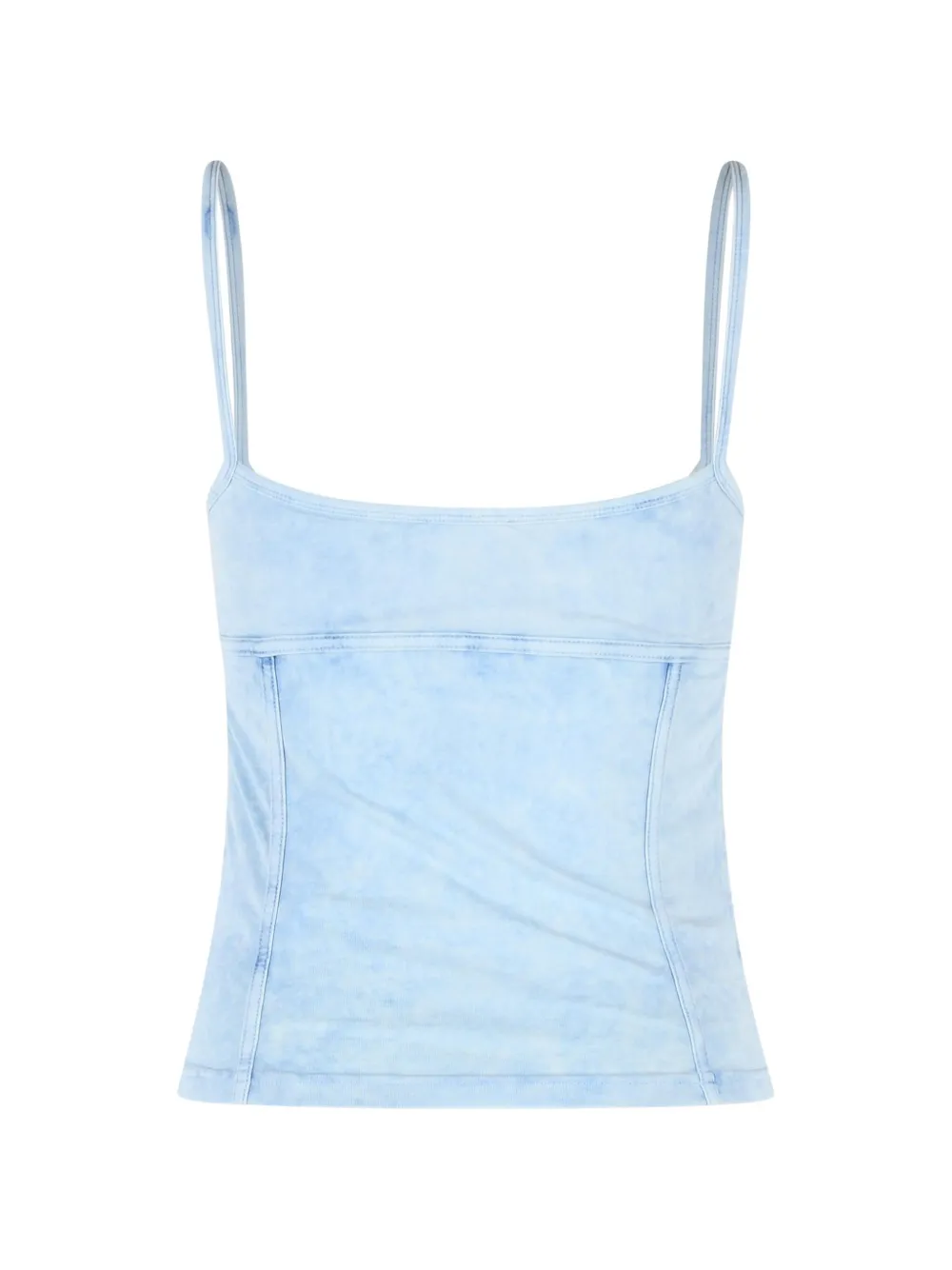  Diesel Thin Straps Washed Tank Top - Blue 