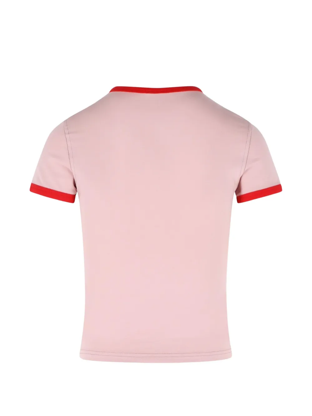 Diesel T-shirt met ronde hals en print Roze
