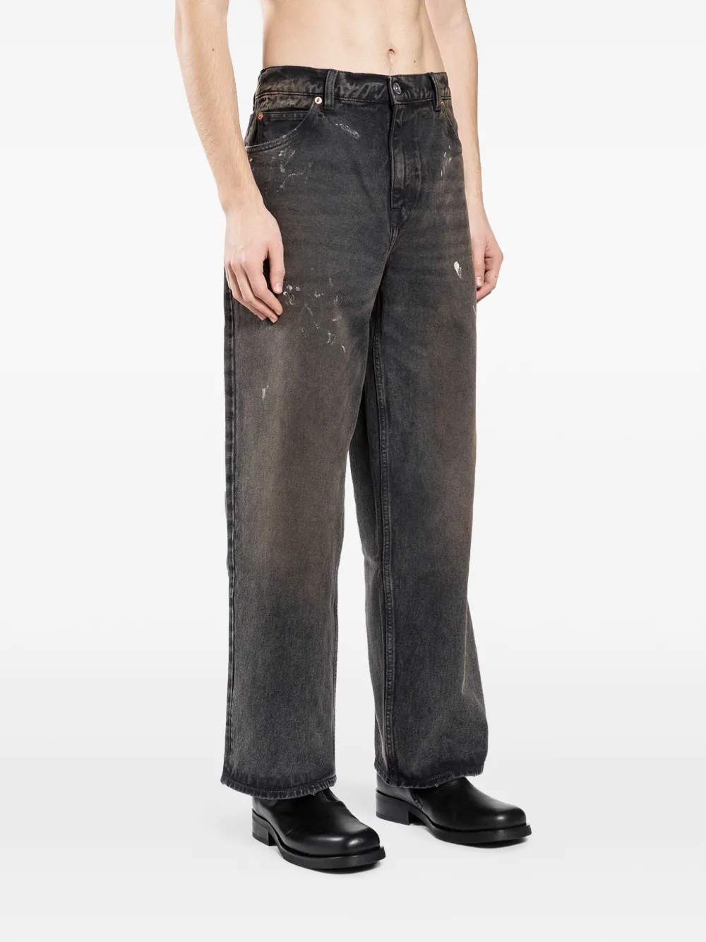 OUR LEGACY Vast Cut cotton jeans - Schwarz