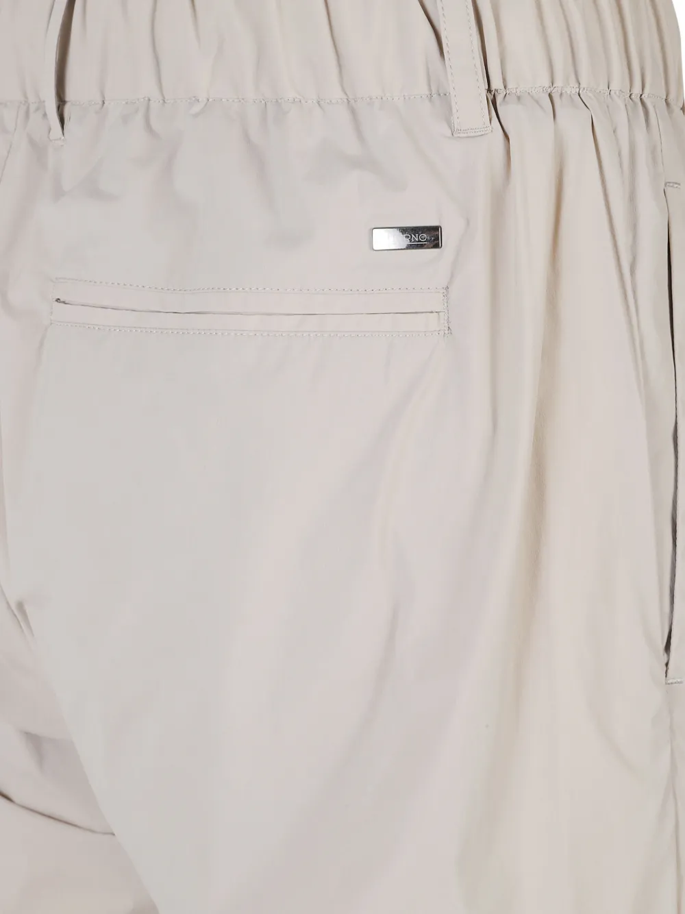 Herno Broek met trekkoord Beige