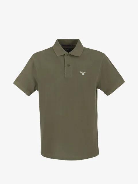 Barbour Tartan pique polo shirt