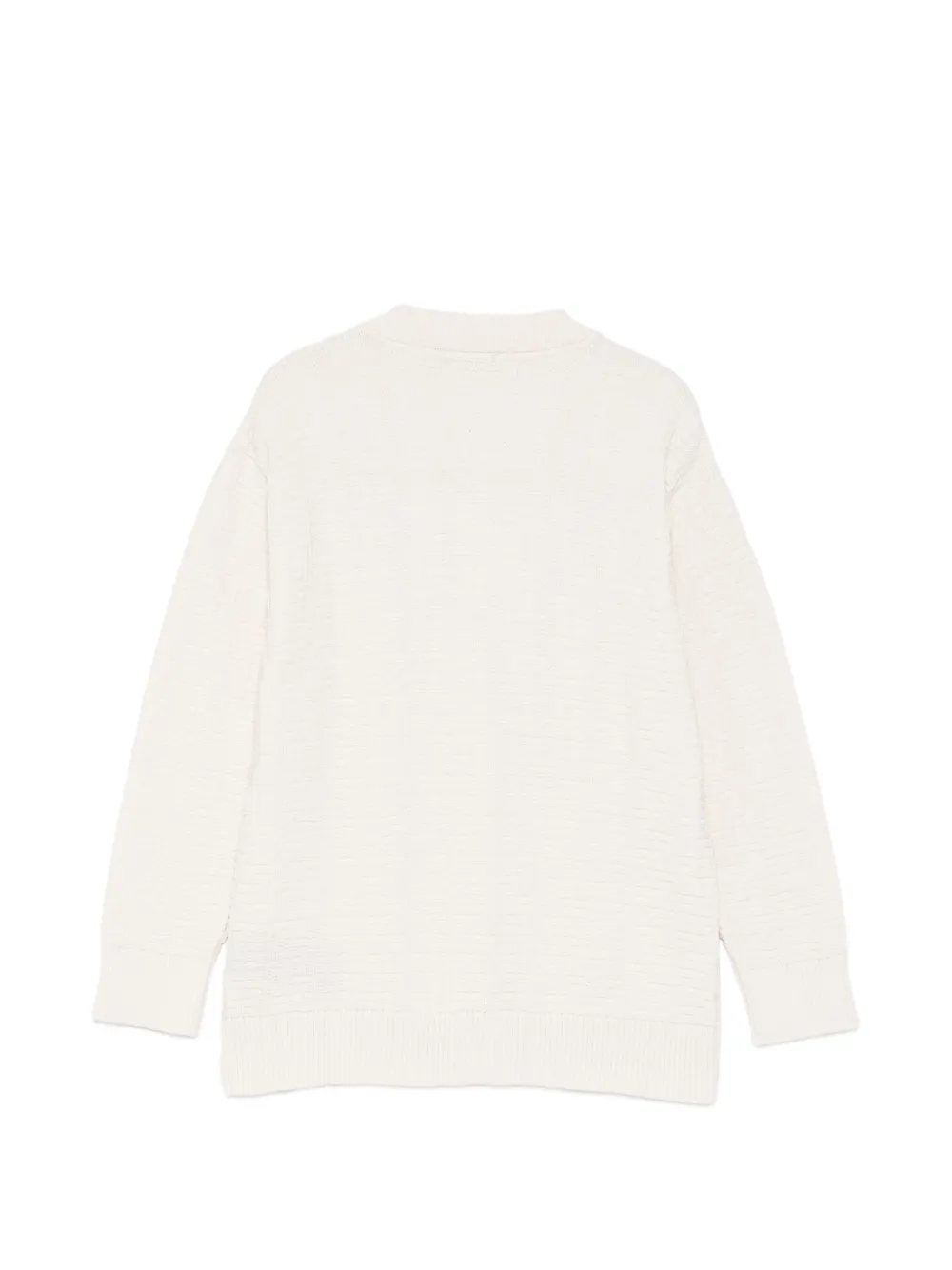  Balmain Kids Cotton Cardigan - Neutrals 