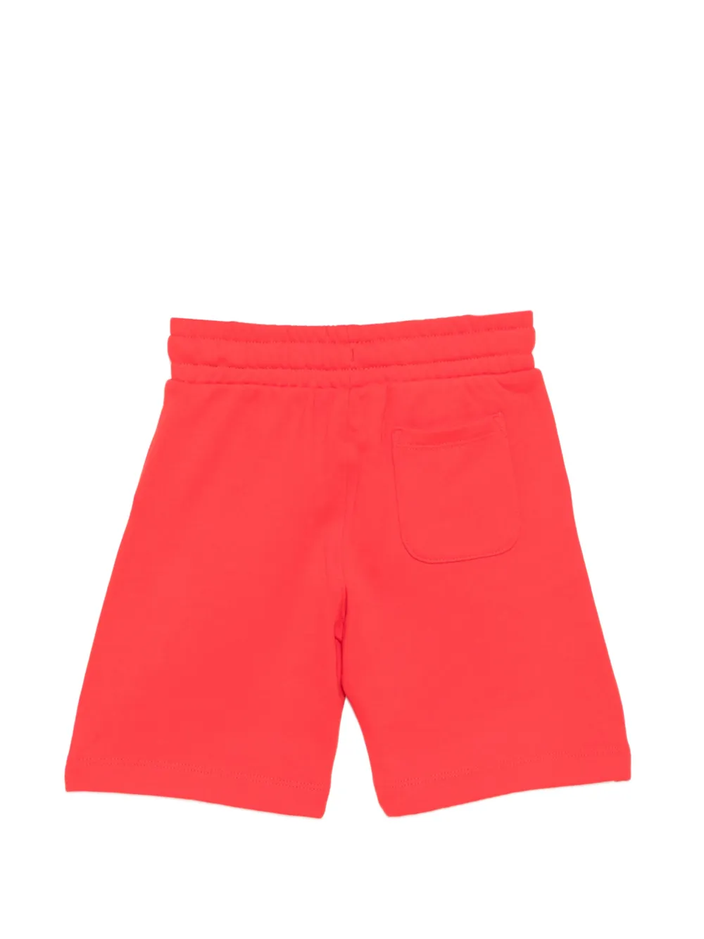  Moschino Kids Logo Teddy Shorts - Red 