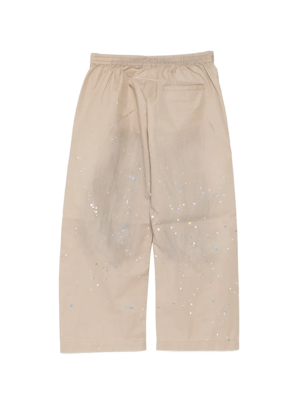MM6 Maison Margiela Kids Broek met verfspatten Beige