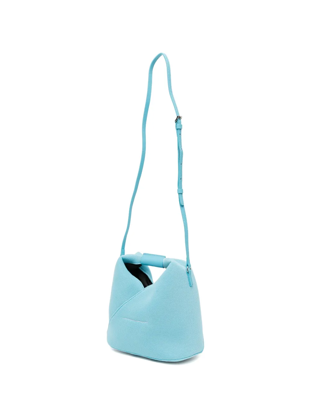 MM6 Maison Margiela Kids Schoudertas met logo-reliëf Blauw