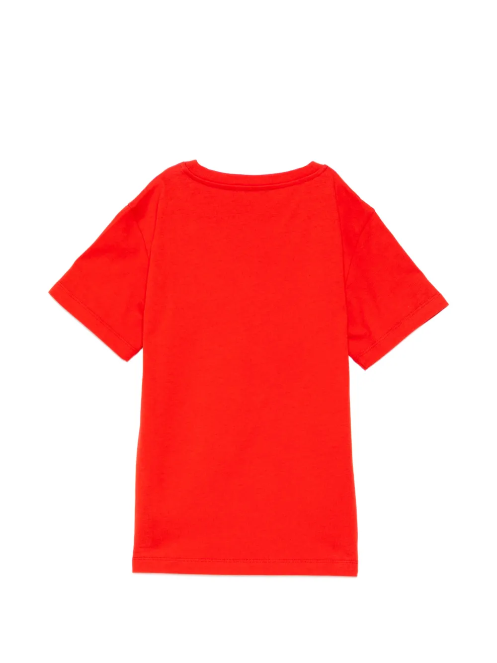 Balmain Kids T-shirt met ronde hals Rood