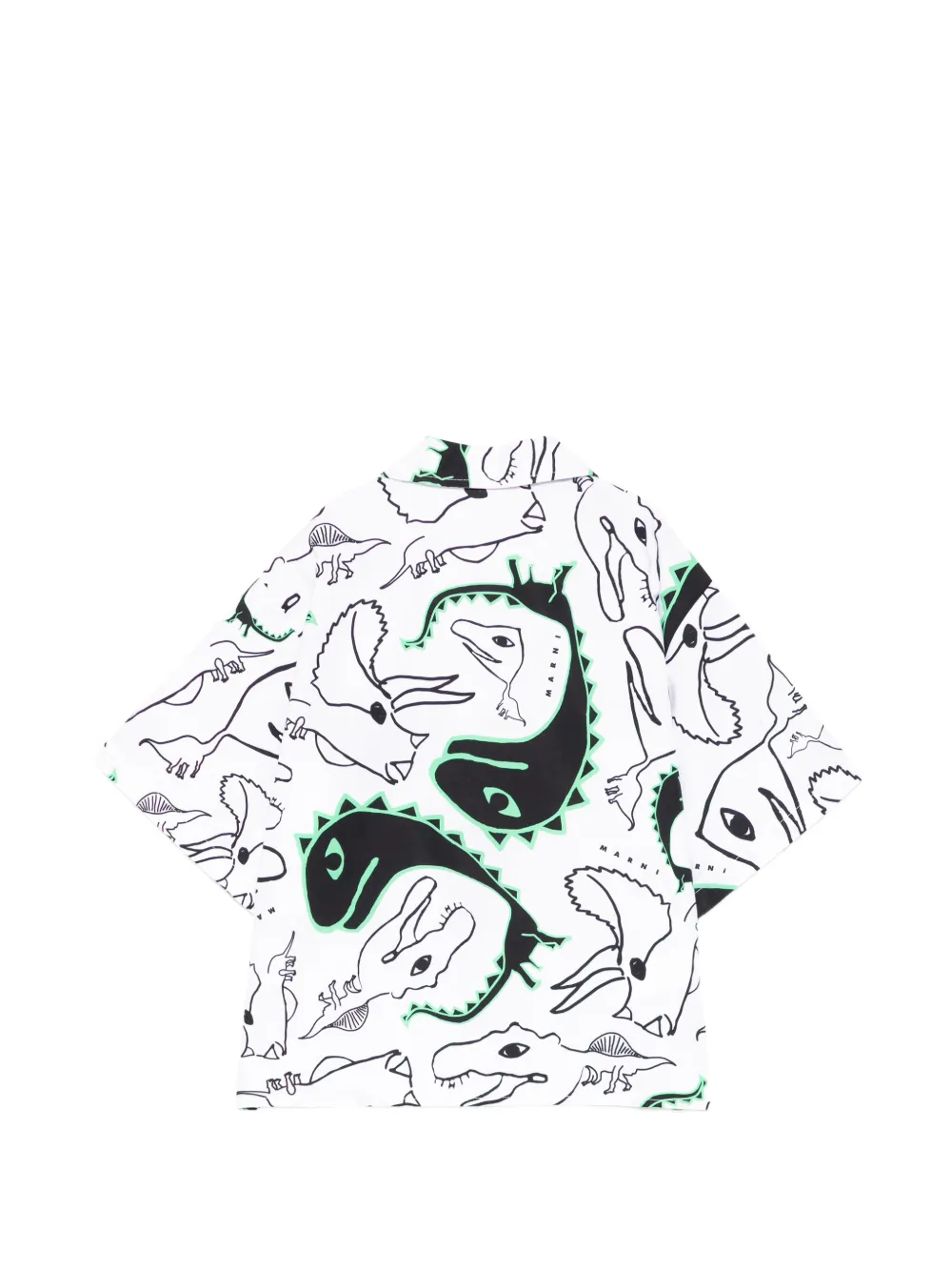 Marni Kids T-shirt met print Wit