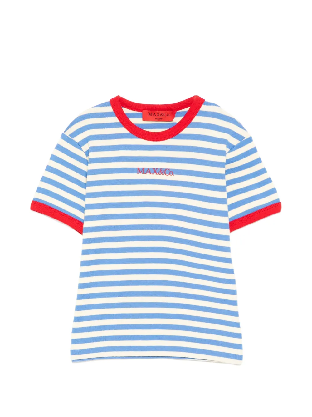 MAX&Co. Kids striped T-shirt - Blu