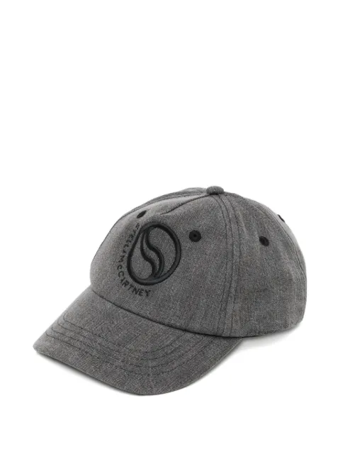 Stella McCartney Kids basebollkeps med broderad logotyp