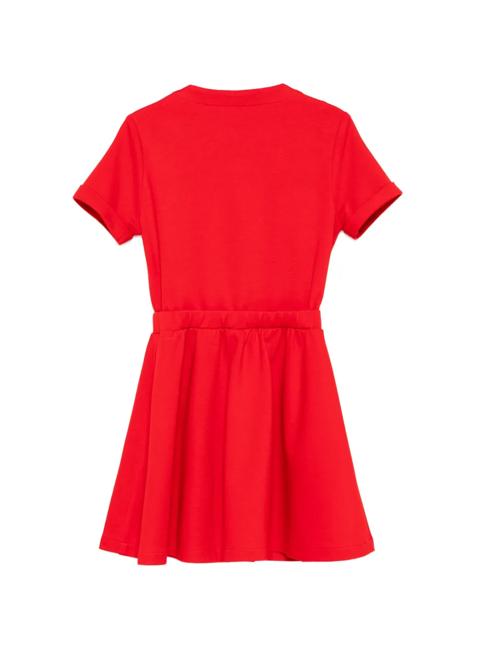 Balmain Kids Gebreide jurk Rood