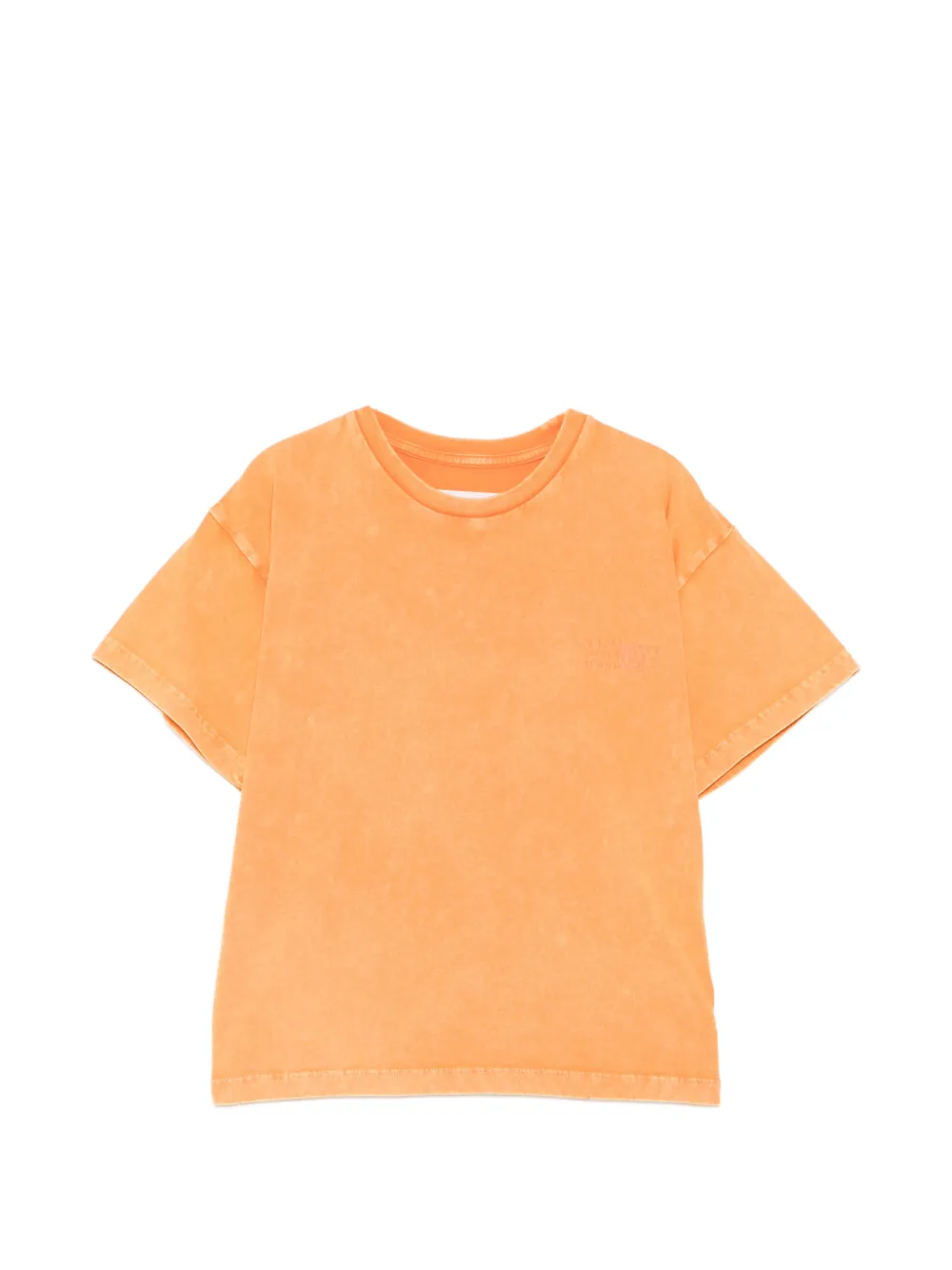 MM6 Maison Margiela Kids logo-print T-shirt - Arancione