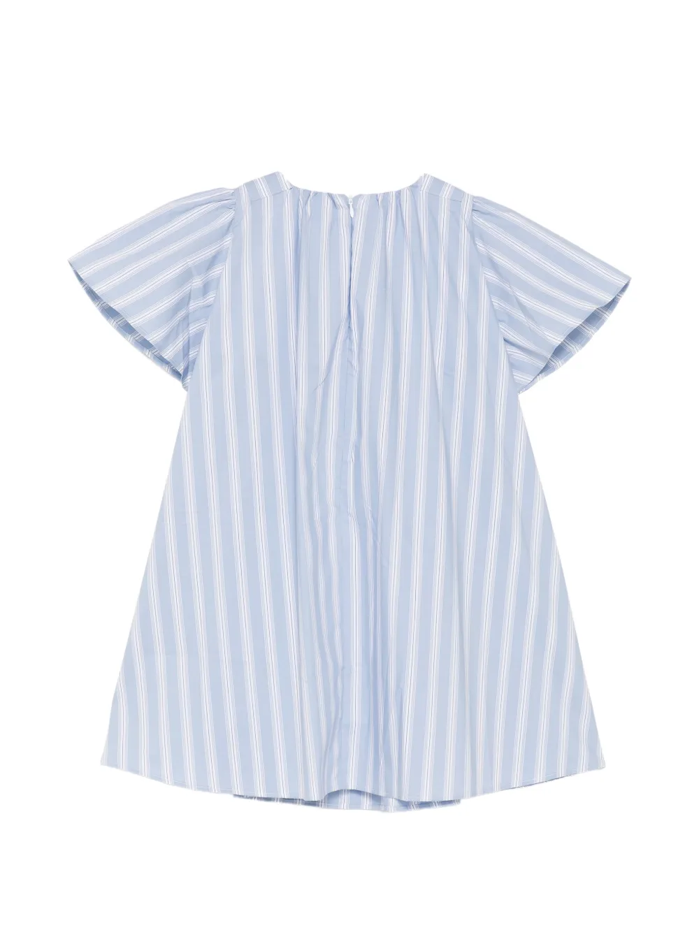  Balmain Kids Striped Dress - Blue 