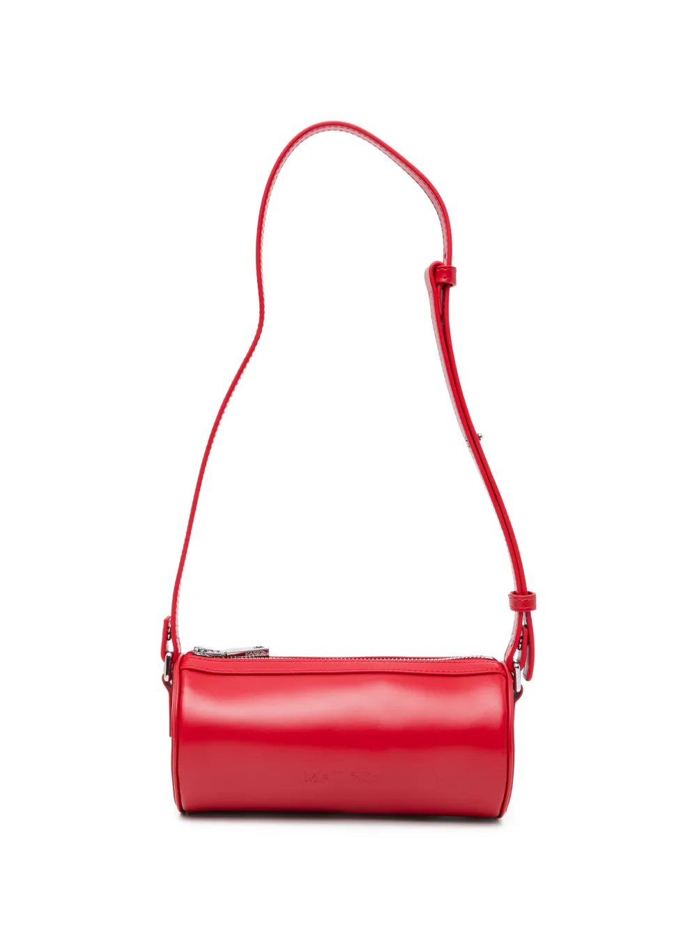 MAX&Co. Kids logo-debossed shoulder bag - Rosso