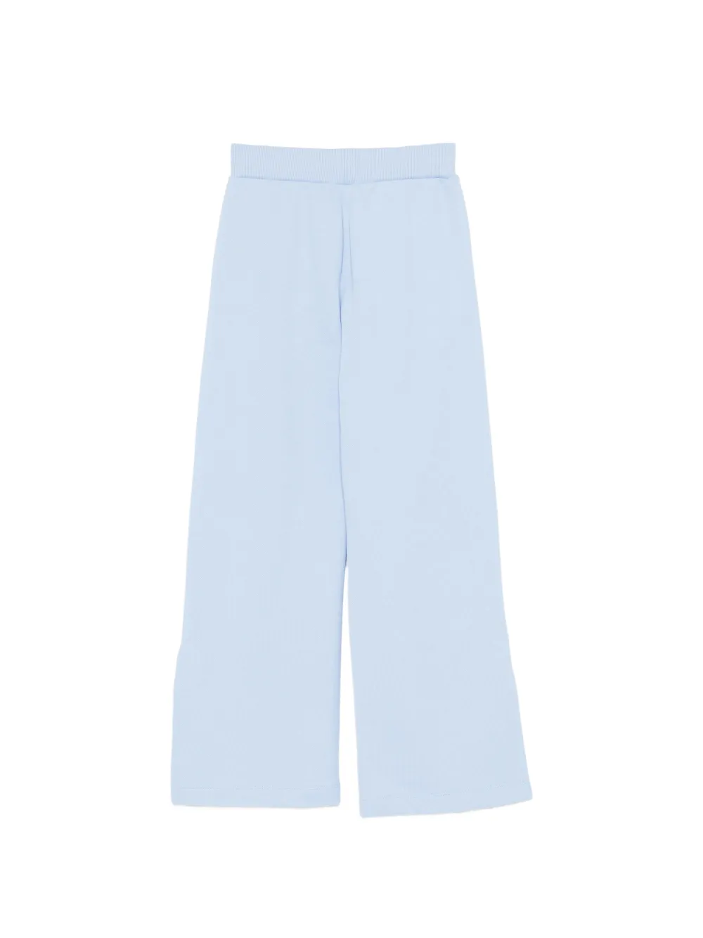Balmain Kids logo button trousers - Blu