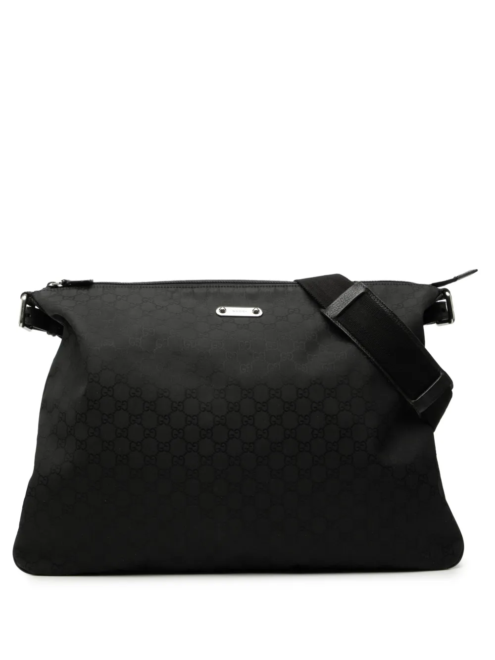 Gucci Pre-Owned 2000-2015 GG Nylon crossbody bag - Nero