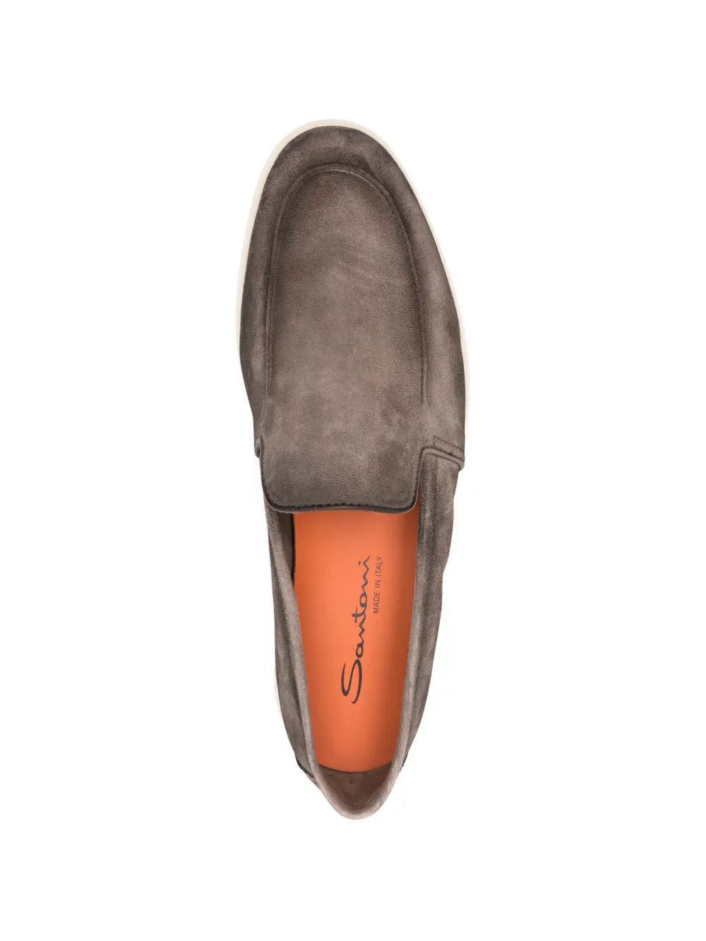 Santoni Suède loafers Bruin